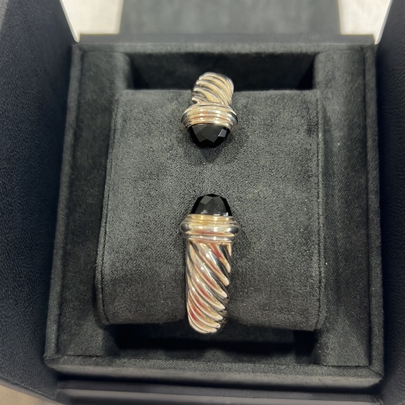 100% Authentic David Yurman onyx bracelet - Picture 2 of 4